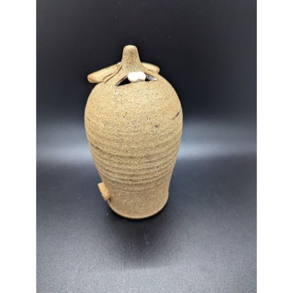 Vintage 1990 Schlauch Studio Pottery Mouse Grated Cheese Shaker or Vase 6" - Picture 2 of 15